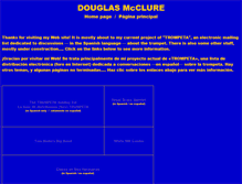 Tablet Screenshot of dmcclure.org